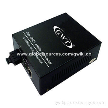 10/100M PoE/PSE Media Converter, SM 0-80KM